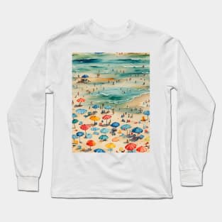 A Day at the Beach Long Sleeve T-Shirt